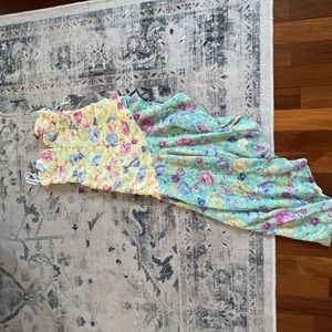 !!NEW WITH TAGS!! Yelena Gown in Spring Vintage Multi